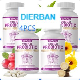 Women's Probiotics 30ct Prebiotics  Cranberry  PH & Odor Support (Option: XI YUE DI ER BAN-4PCS)