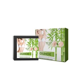 Bamboo Carbon Black Prickly Skin Whitening Soap, 100G, Brightening and Brightening Skin for All Skin Types (Option: Default)