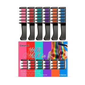 Hair Brush 6-Piece Smoothing and Detangling Nourishing Moisturizing Long Lasting for Daily Hair Care (Option: Default)