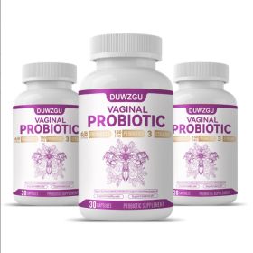 Women's Probiotics 30ct Prebiotics  Cranberry  PH & Odor Support (Option: Picture color-3PCS)