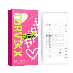 TORVIKX Plume Flake Lashes, False Eyelashes for Daily Use (Option: Default)