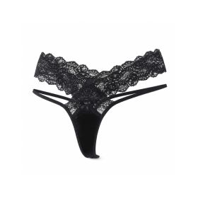 Lace-strap Thong, Lace Thong Panties, Clothing for Everyday Wear (Option: Default)