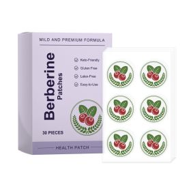 Berberine Patches, 30pcs, Skin Care Product for All Skin Types (Option: Default)