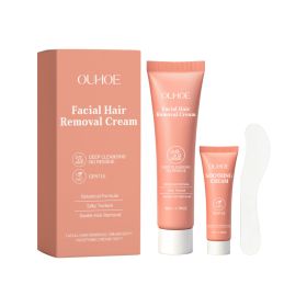Facial Hair Removal Cream, Hair Removal Product for All Skin Types (Option: Default)