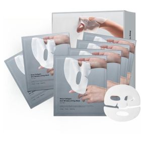 (6 Pieces)Deep Collagen Anti-Wrinkle PowerBoosting Mask (Option: Default)