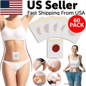 60PCS Slim Patch Weight Loss Slimming Diets Pads Detox Burn Fat Adhesive US (Option: 60PC)