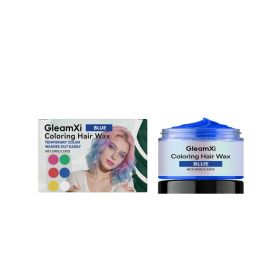 Blue Temporary Hair Dye, 100G, Hair Cream for All Hair Types (Option: Default)