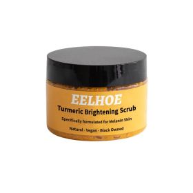 Turmeric Body Scrub Exfoliating Skin Brightening Refreshing Softening Nourishing Body Care (Option: Default)