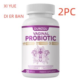 Women's Probiotics 30ct Prebiotics  Cranberry  PH & Odor Support (Option: XI YUE DI ER BAN-2PCS)