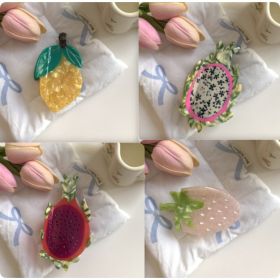 Fruit Grip Minority Acetate Hair Accessories (Option: Set1)