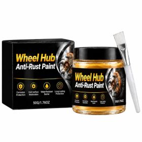 Wheel Hub Anti-Rust Paint, 50g+1, Care Oil for Daily Use (Option: Default)
