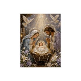 Toy, Christmas Pearl Diamond Painting Pearl Art Kits for Home Decor (Option: Default)