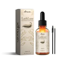Castor Oil Lash Growth Serum, Natural Length, Facial Serum for All Skin Types (Option: Default)