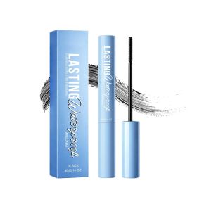 Long-lasting Waterproof Black Mascara for All Skin Types, 4g (Option: Default)