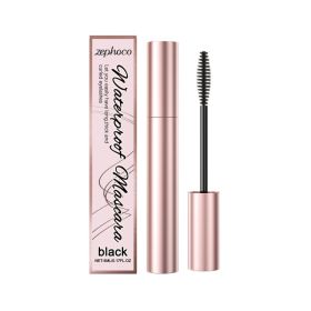 Mascara Black - Waterproof Long-lasting Smudge-proof (Option: Default)