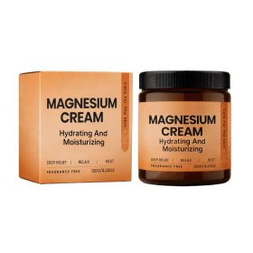 Hydrating and Moisturizing Magnesium Cream, 120g, Skin Care Product for All Skin Types (Option: Default)