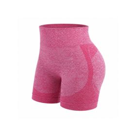 High-Waist Seamless Shaping Sports Shorts, Fitness Product for Daily Fitness (Option: Default)
