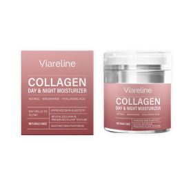 Collagen Day and Night Moisturizing Cream, 50g, Face Cream for All Skin Types (Option: Default)