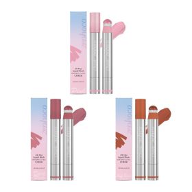 Liquid Highlighter Blush Lip Gloss - Transfer-proof Hydrating (Option: Default)
