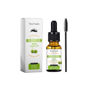 Black Castor Oil, 10ml, Natural Length, Care Oil for Daily Use (Option: Default)