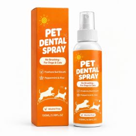 Pet Oral Spray, 100ml, Oral Care Product for Daily Oral Care (Option: Default)