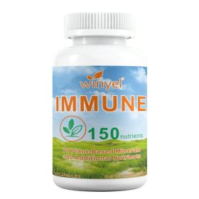 WINYEL IMMUNE 150 - The Ultimate Multivitamin & Immne Supplement, IMMU 150 Capsules - 150 Capsules (Option: 1 PACK)