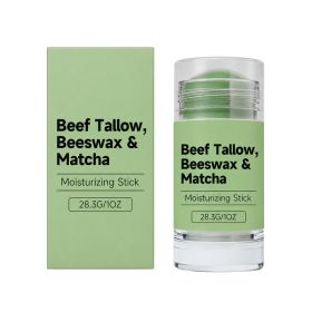 Tallow Matcha Moisturizing Stick, 28.3g, Body Care, Body Care Product for All Skin Types (Option: Default)